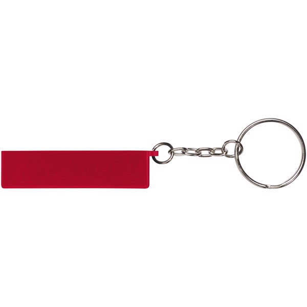 Obesek za ključe z LED lučko Cinema - Red