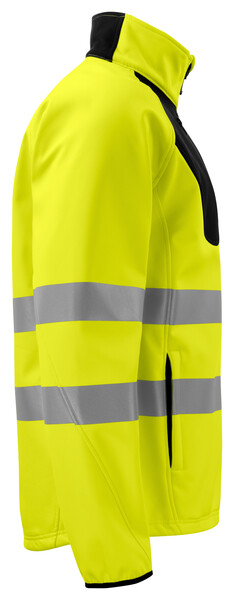 6432 Softshell Jacket Yellow/Black M