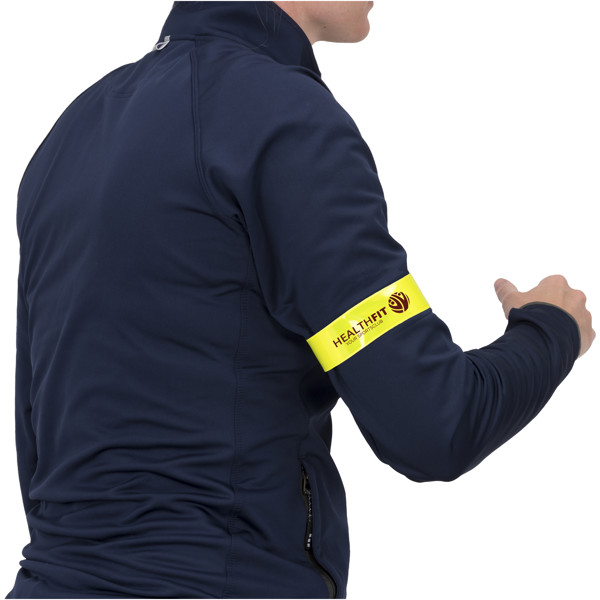 RFX™ Lynne 34 cm reflektierendes Sicherheits-Schnapparmband - neongelb