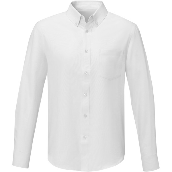 Pollux long sleeve men's shirt - White / 3XL