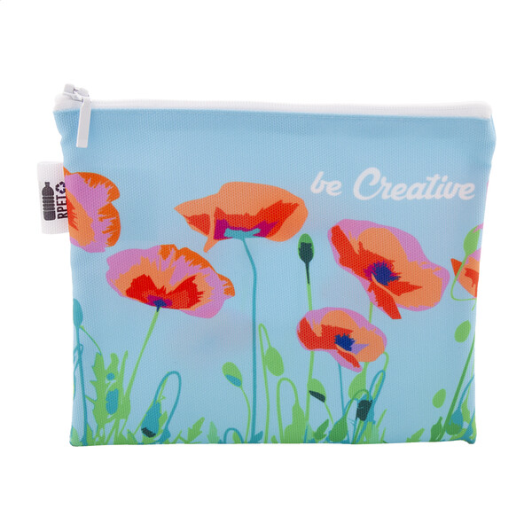 Custom Cosmetic Bag CreaBeauty M RPET - White