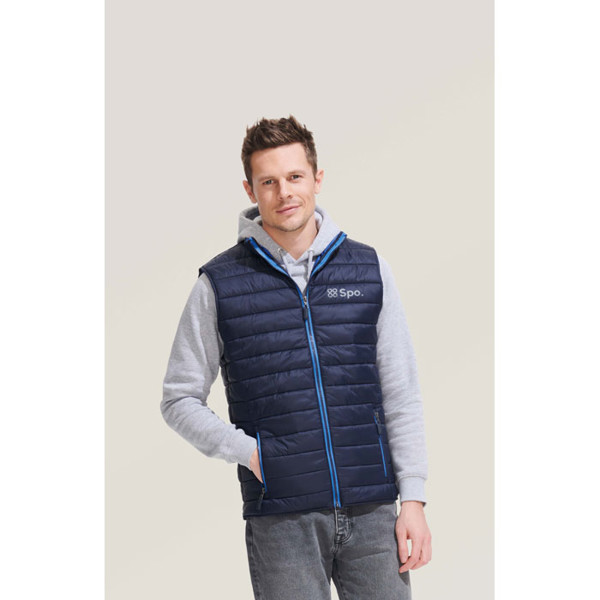WAVE MEN Bodywarmer - Metallgrau / M