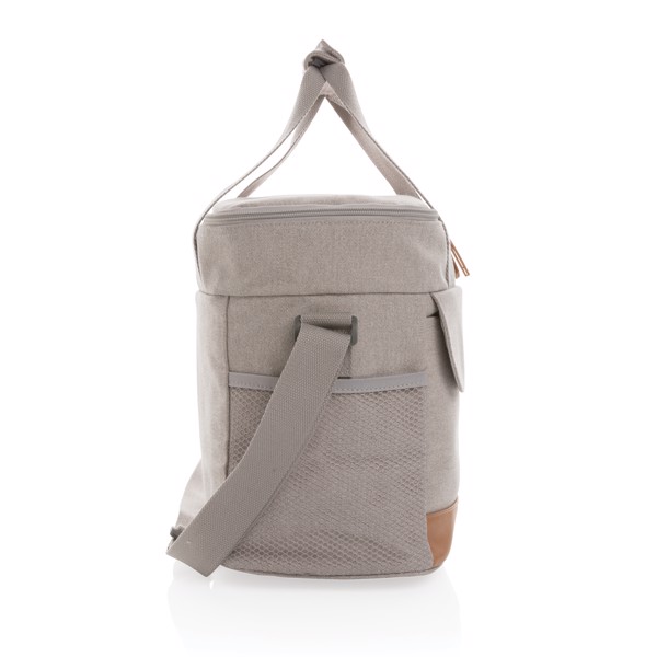 Impact AWARE™ 16 oz. rcanvas cooler bag - Grey