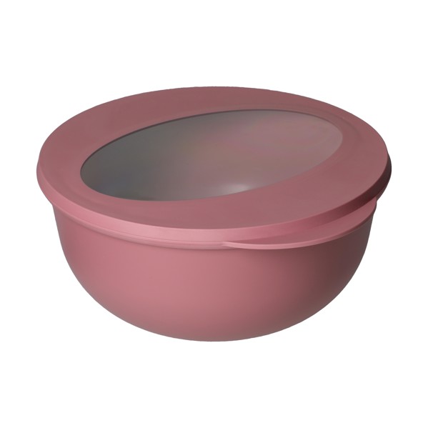 Food-Bowl "Togo", 1.0 L - Plain Black / Transparent