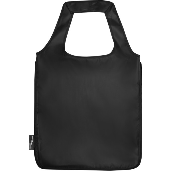Grand sac shopping Ash en RPET certifié GRS 14L - Noir