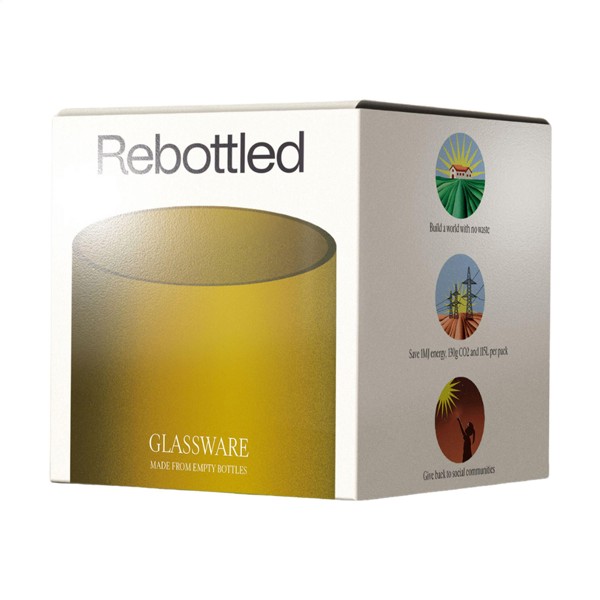 Rebottled® Short Tumbler 250 ml - vert olive