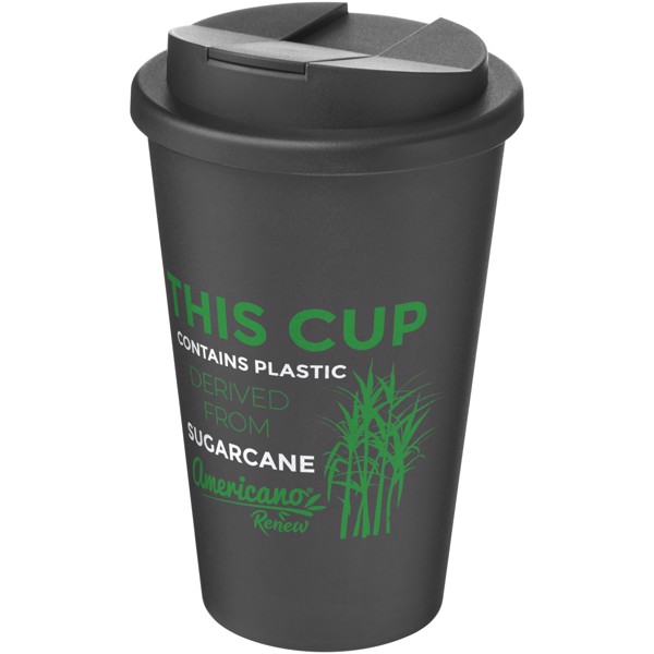 Copo térmico de 350 ml com tampa à prova de fugas "Americano® Renew" - Granito