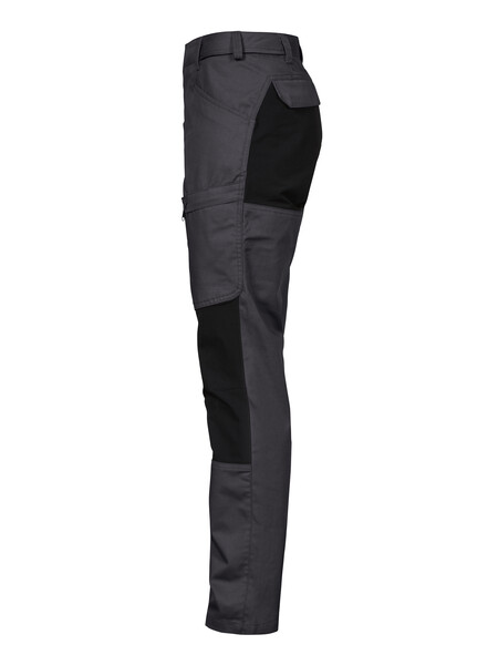 2521 servicepant stretch lady grey/black 32