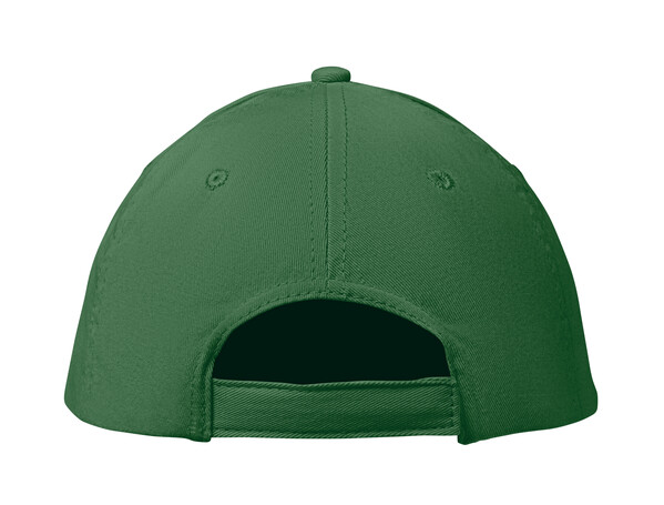 6-PANEL CZAPKA Z DASZKIEM 160 Basie Apollo - Ciemnozielony