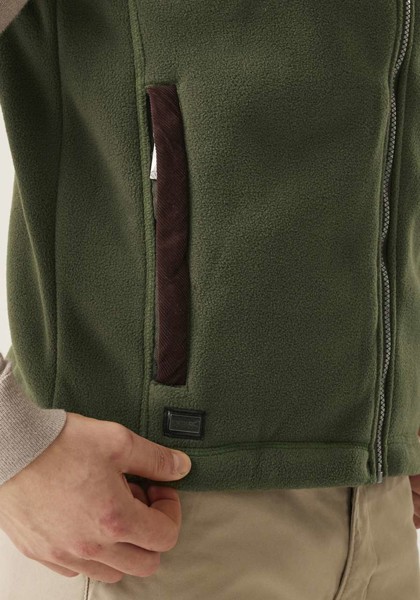 Faversham Fleece Bodywarmer - Black / M