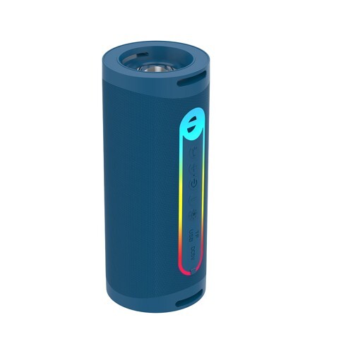 Bluetooth speaker with flashlight - BLACK