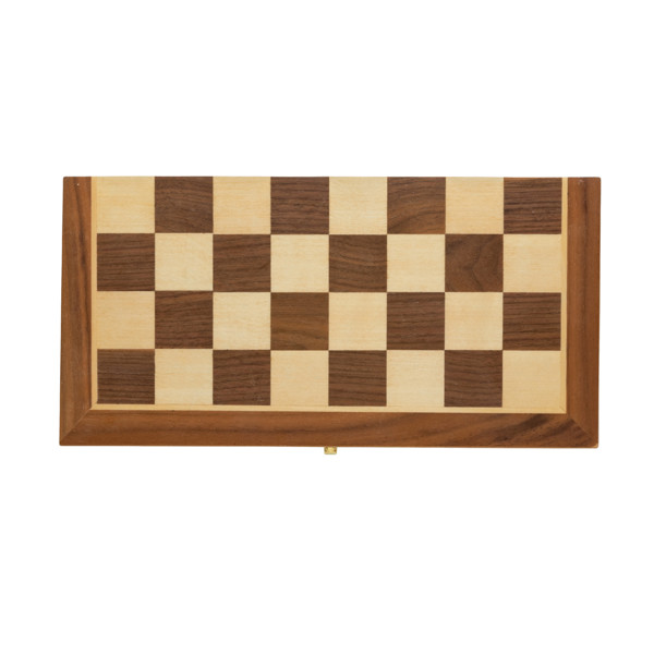 Jeu d'échecs pliable en bois