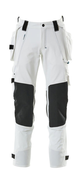 Pantaloni cu buzunare pentru genunchi - MASCOT® - White