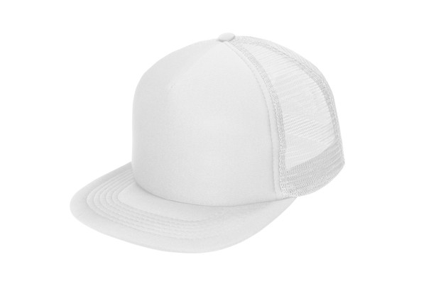 3806 - baseball cap - white/black