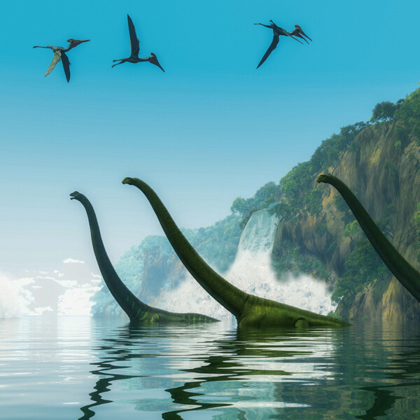 Notique Poznámkový Kalendář Dinosauři 2027, 30 x 30 cm - Východní