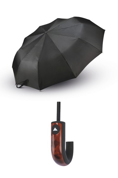 Classic J Handle Foldable Umbrella