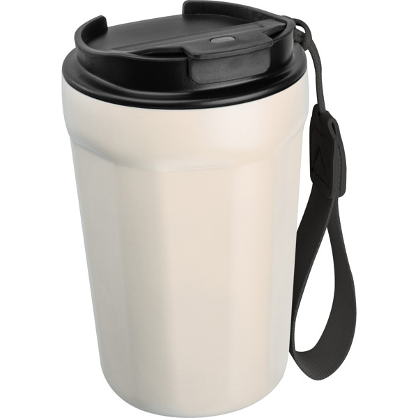 MARCELA  Cestovný hrnček z nehrdzavejúcej ocele 350 ml - Beige