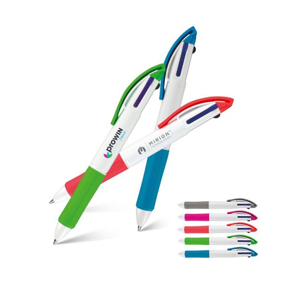 STYLO BILLE 3 COULEURS - Gris