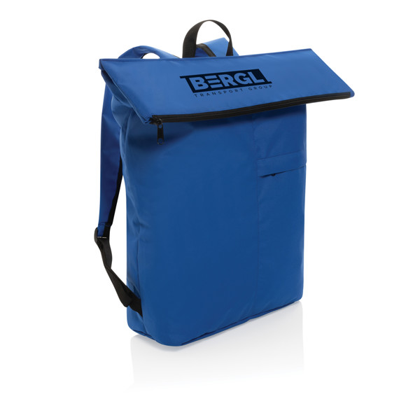 Sac à dos pliable Dillon en rPET AWARE™ - Bleu Royal