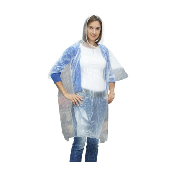 Clear poncho/raincoat - Transparent