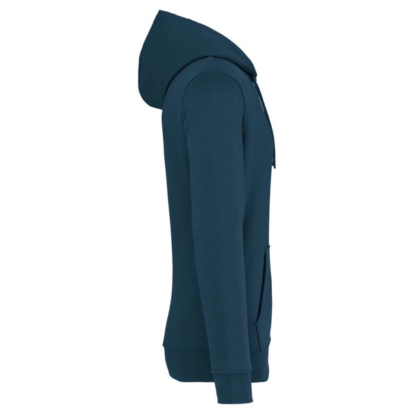 Eco-Friendly Unisex Hooded Sweatshirt - Peacock Blue / 2XL