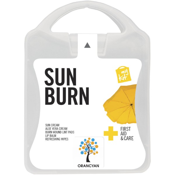 MyKit Sun Burn First Aid Kit - White