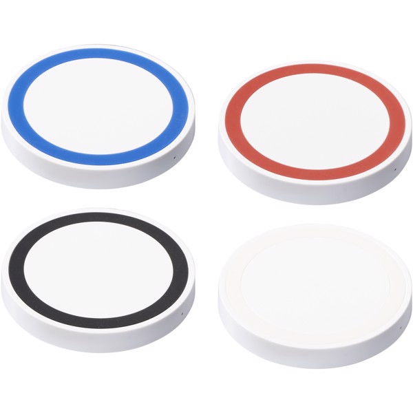 Freal wireless charging pad - White / Royal Blue