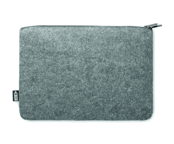 Sac pour ordinateur en RPET Toplo - Gris