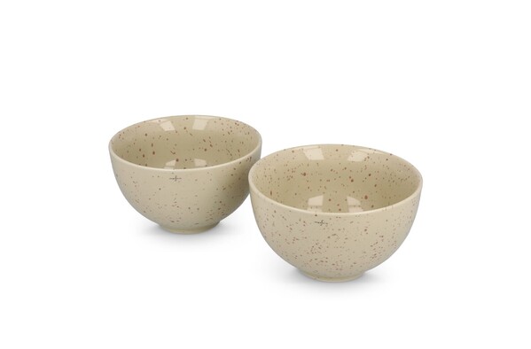 Sagaform Ditte Ensemble de bols en céramique 12 cm