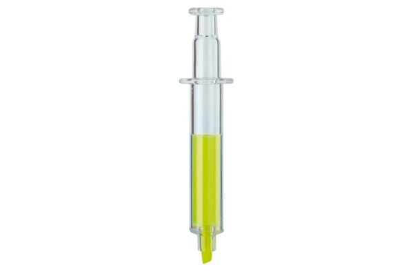 Injection highlighter - Transparent / Yellow