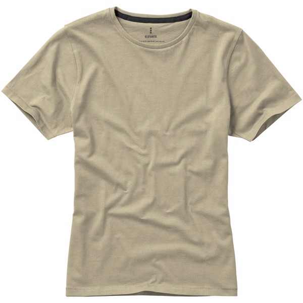 Camiseta de manga corta para mujer "Nanaimo" - Caqui / S