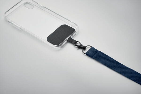 Lanyard porta telefono Ameste - Blu
