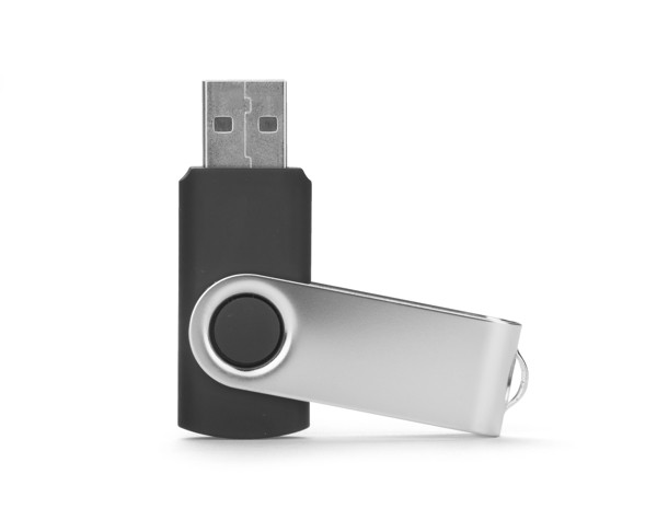 USB 3.0 flash drive TWISTER 16 GB - black