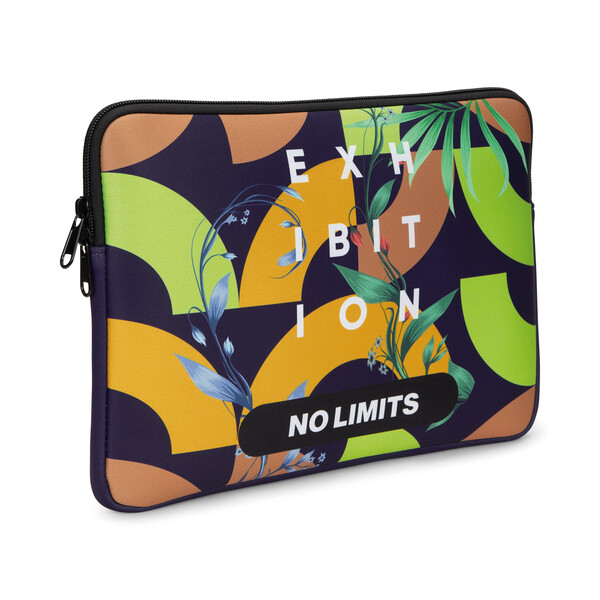 Sublimated neoprene tablet sleeve with zipper - 30.5x21.5cm
