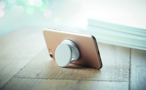 Supporto tondo per telefono Dot - Bianco