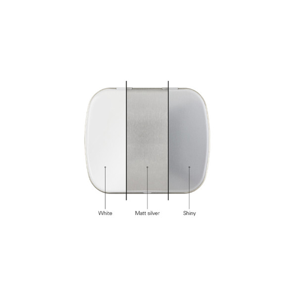 Klappdose, matt-silber, American Style Jelly Beans | American Style Jelly Beans, 25 g