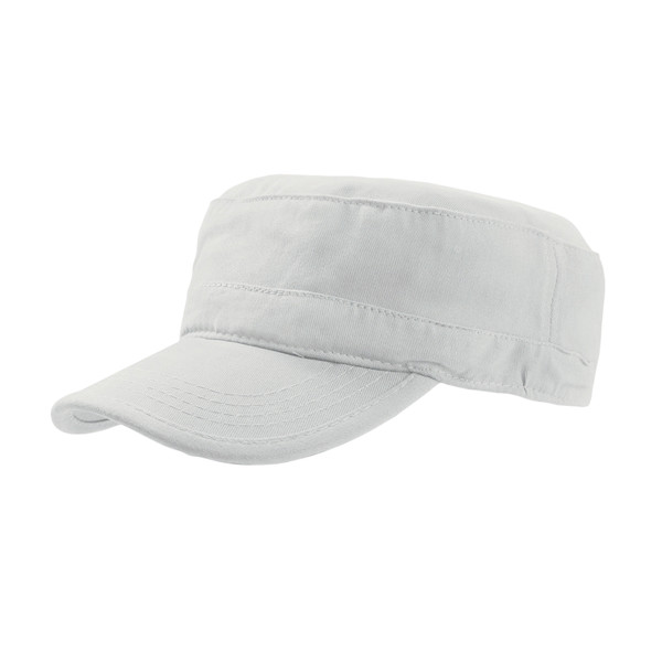 Boné Tank, 100% Algodão Escovado - Branco