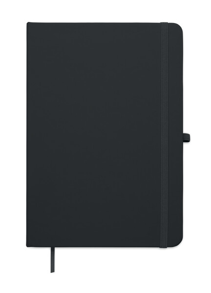 A5 recycled PU notebook Arcoloop - Black