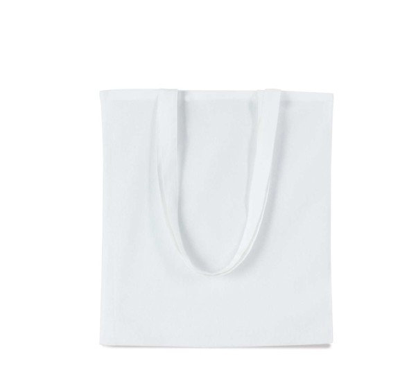 Tote Bag With Long Handle - White