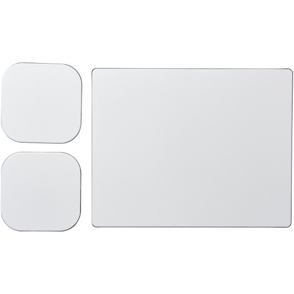 Brite-Mat® Mousepad- und Untersetzer-Set 3