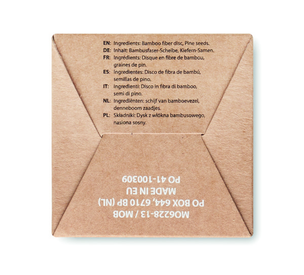 Growtree pine seed set, paper, made in EU