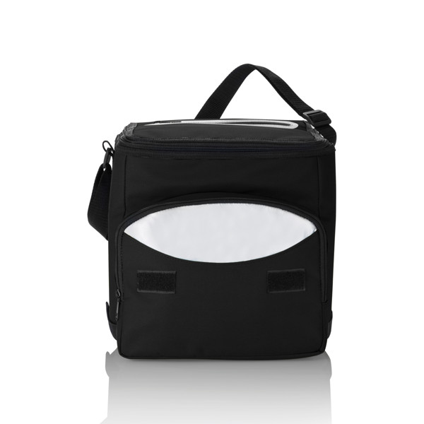 Foldable cooler bag - Black / Silver