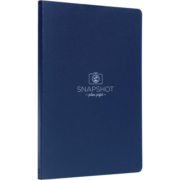 Carnet à couverture rigide K’arst® A5-ligné - Marine