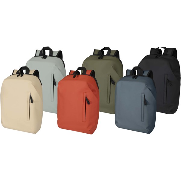 Sac à dos antivol Resi Plus de 18 L et 15" en matériaux recyclés certifiés GRS - Bleu hale