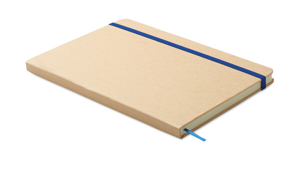 Carnet A5  à couleur révélée Route - Bleu