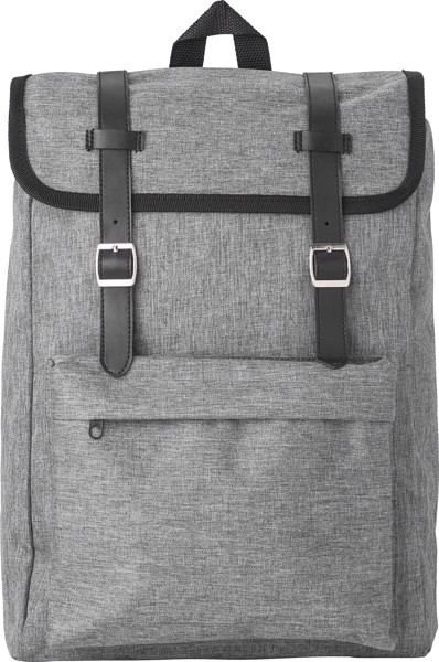 Mochila em poliéster (210D) Genevieve - Grey