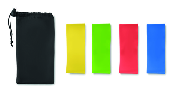Set of 4 TPE fitness bands Fitband