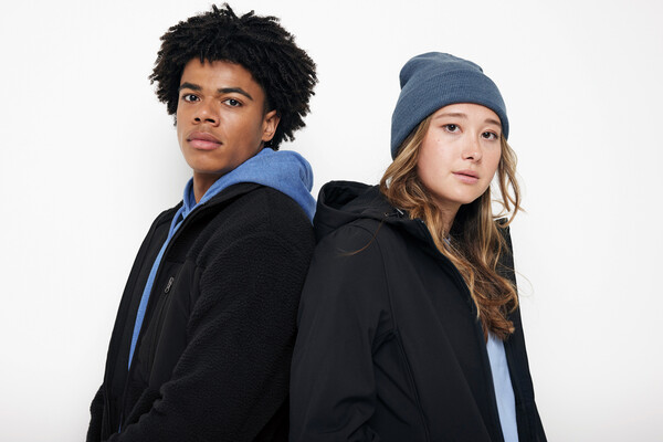 IQONIQ Diran recycled polyester pile fleece jacket - Black / XXS