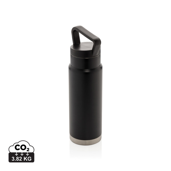 Xd Collection vacuum bottle 650 ml, stainless steel - Black