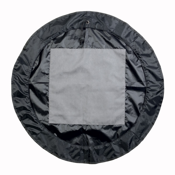 Polyester Foot Mat. Can Be Folded And Turned Into A Bag For Damp Clothes (65 Cm Diameter W